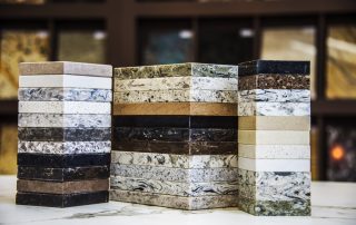 Kitchen counter top color samples